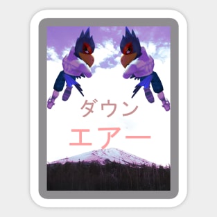 Falco Vaporwave Sticker